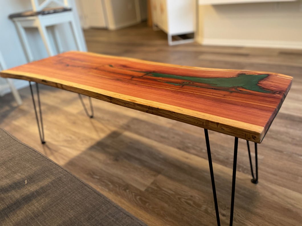 Red Cedar Resin table (HTX)